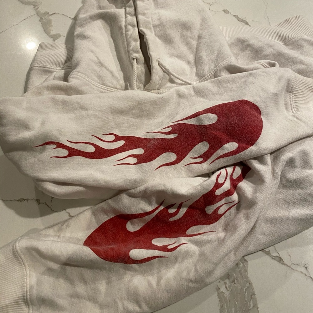 bm flame hoodie